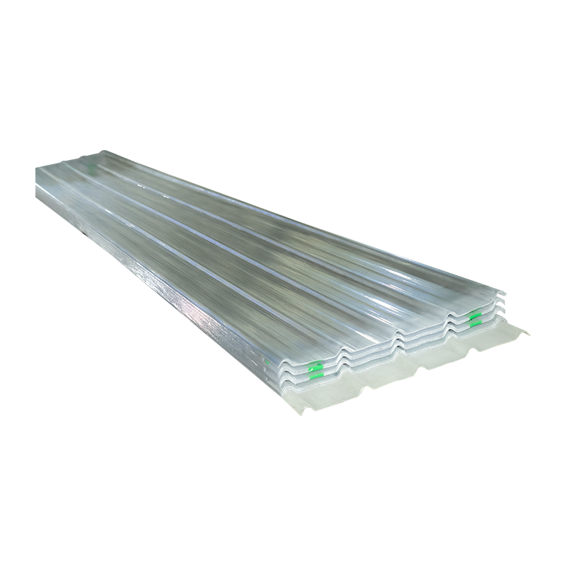 Warna Kepingan Bumbung FRP 840mm Lutsinar